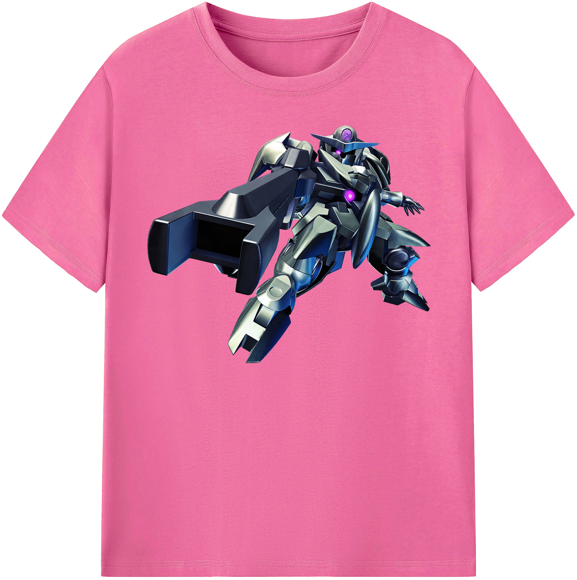（画像用） 機動戦士ガンダム Mobile Suit Gundam レディースカジュアルプリントTシャツ（綿100％）